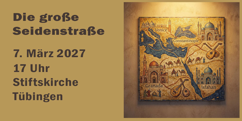 7. März 2027 Die große Seidenstraße